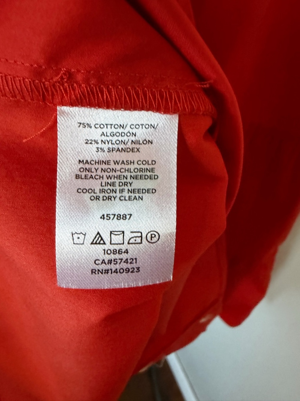 LOFT Outlet NWT Blood Orange Tiered Button Front Midi Skirt Size S - Picture 7 of 9